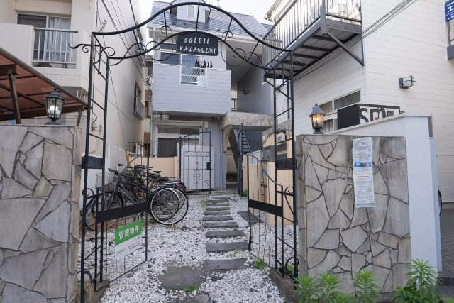 AP1439 ソレイユ川口 103の外観|外観は落ち着いています