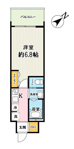 (仮称)キャメル草加谷塚2丁目A棟の間取り