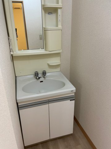レナジア北浦和の洗面所|広い洗面スペース