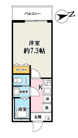 コスモアルカディア3の間取り