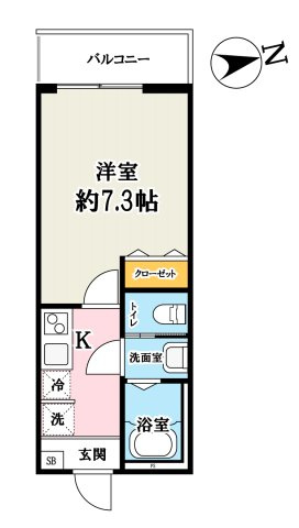 コスモアルカディア3の間取り