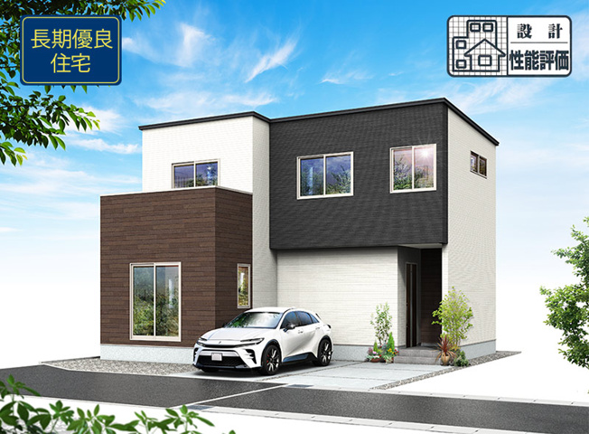 【完成予想図】 | 葵区千代田二丁目7期　新築戸建　3号棟