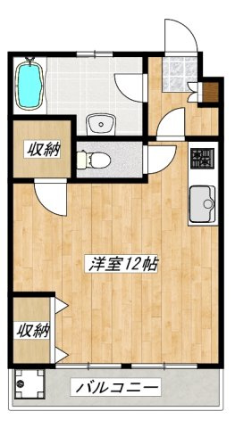 加来ビルの間取り