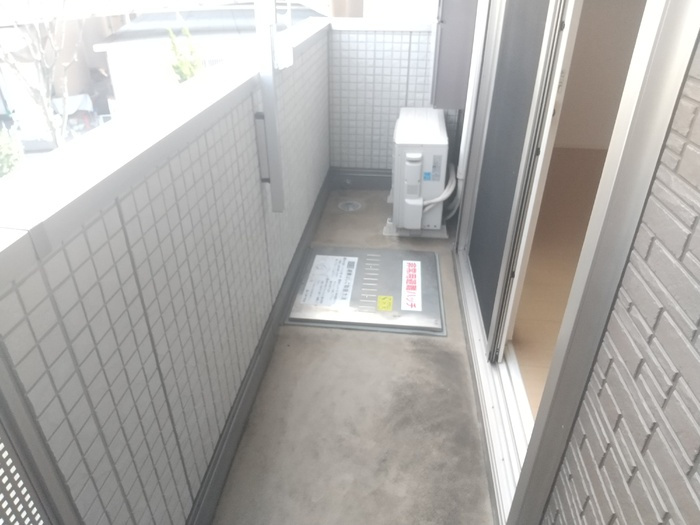 abcdマンション綾園のバルコニー