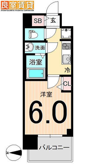 【間取り】 | アドバンス名古屋ブランシュ