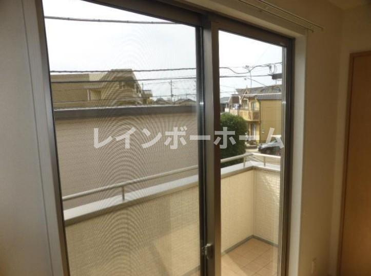 サンライズ志木のバルコニー