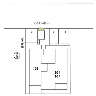 【区画図】 | マイ メゾン 今
