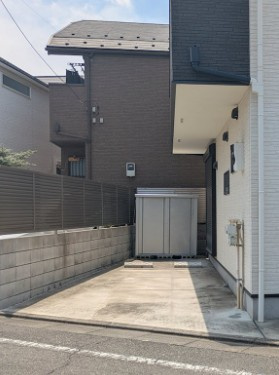 練馬区桜台5丁目戸建の駐車場