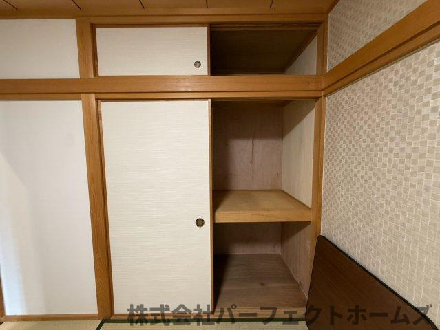 招提元町3丁目戸建の収納|たっぷりとした収納スペースです