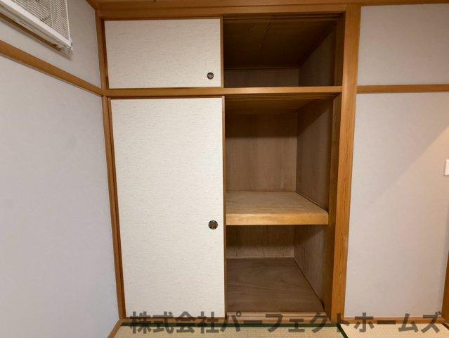 招提元町3丁目戸建の収納|専用の収納スペースです