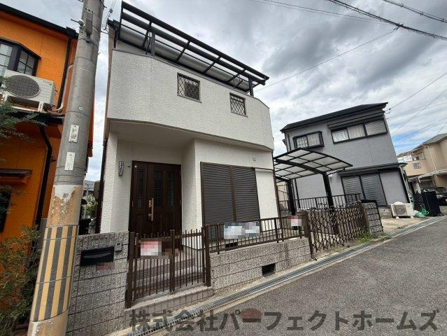 招提元町3丁目戸建の外観|外はこのようになっています