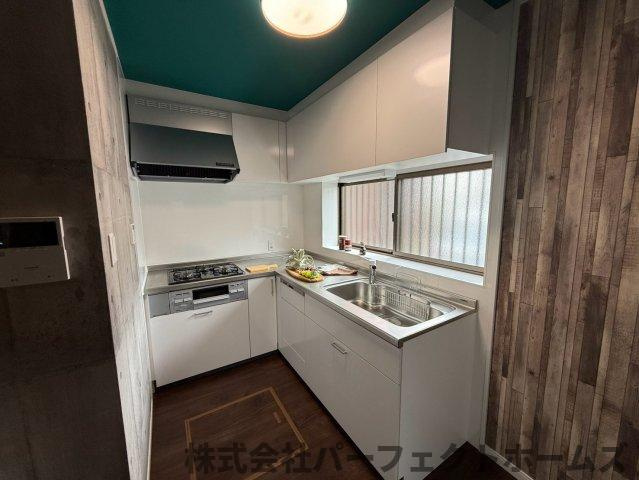招提元町3丁目戸建のキッチン|キッチンでお料理をお楽しみください