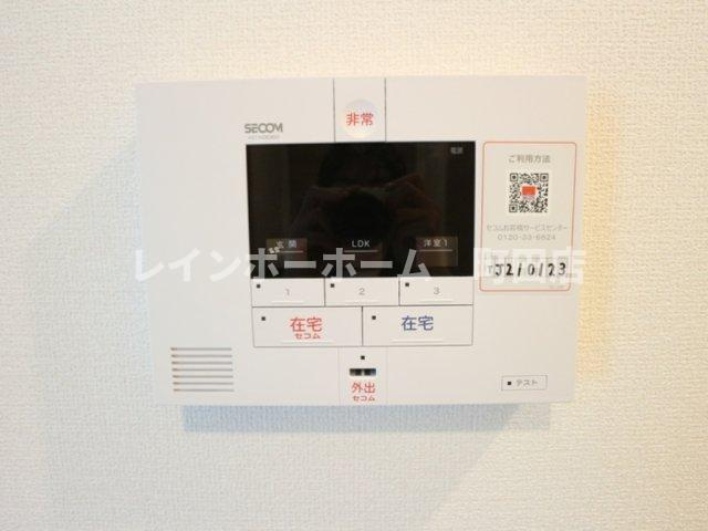 D-room樹・旭町※初期費用分割あと払いサービス利用可能物件のセキュリティ