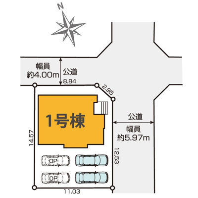 【区画図】 | 静岡市葵区秋山町 2期 新築一戸建て | 区画図です