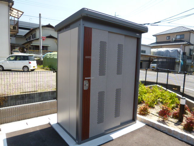 倉敷市水江のアパートのその他共用部分|敷地内ゴミST・当番なし