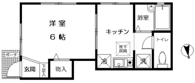 【間取り】 | ハピネス蒲田