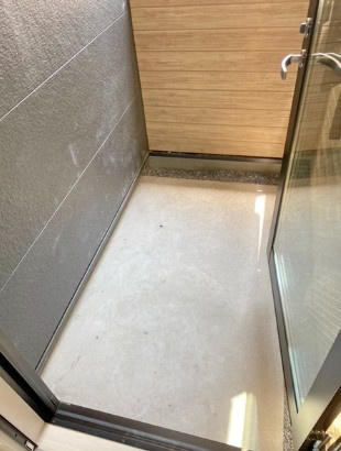 メルディア湊町1丁目のバルコニー