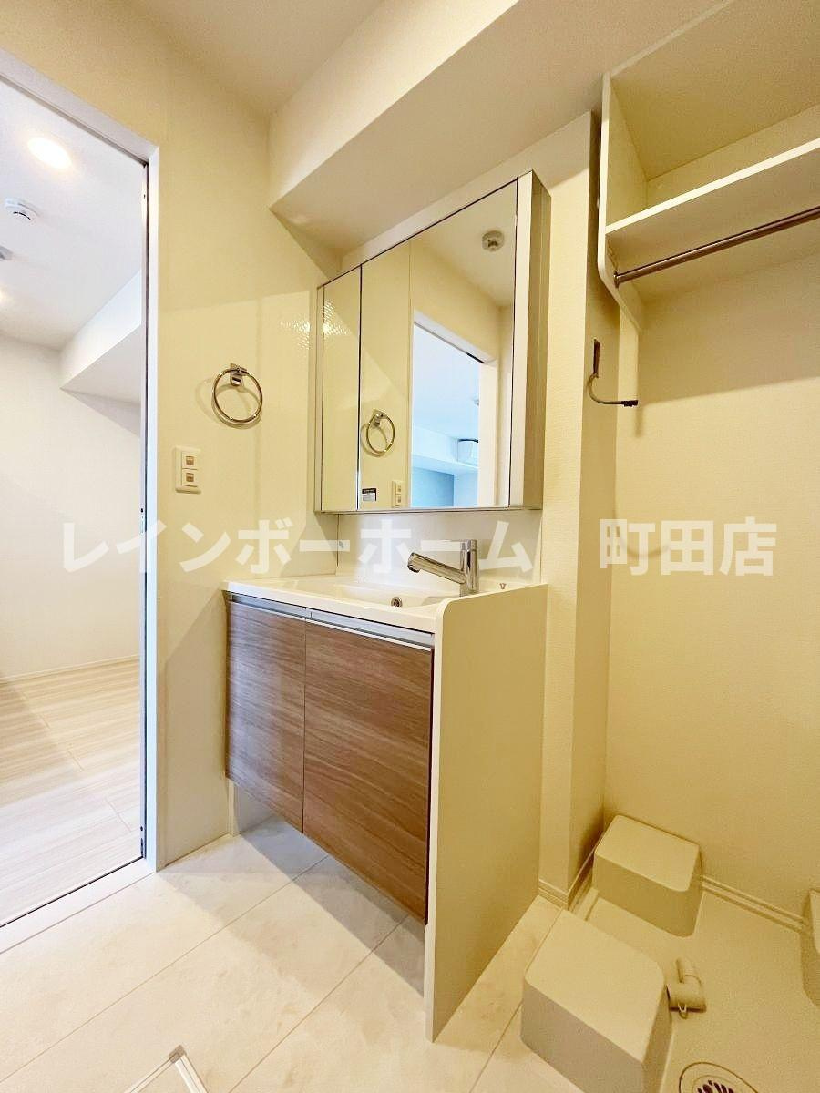 ボン　マロン※初期費用分割あと払いサービス利用可能物件の独立洗面台|同施工会社参考写真