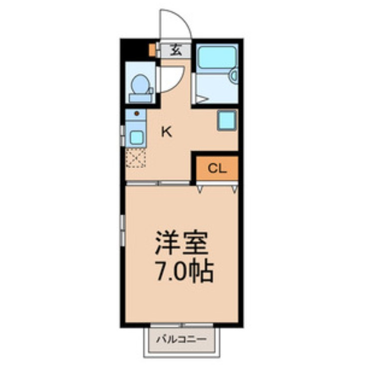 MKハイツの間取り