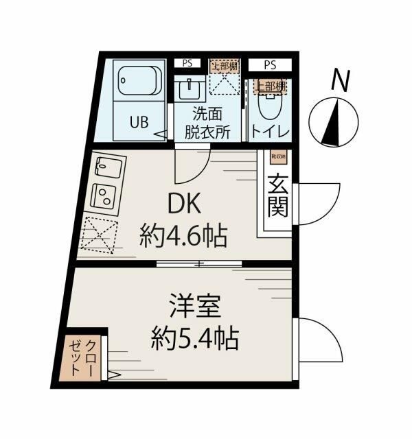 ＰＲＡＤＯ赤羽の間取り