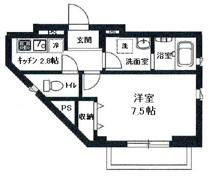 第一富士ビルの間取り