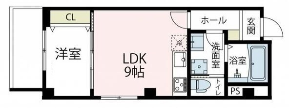プロシード川崎の間取り|間取りです。