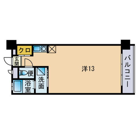 奈多パピヨンの間取り
