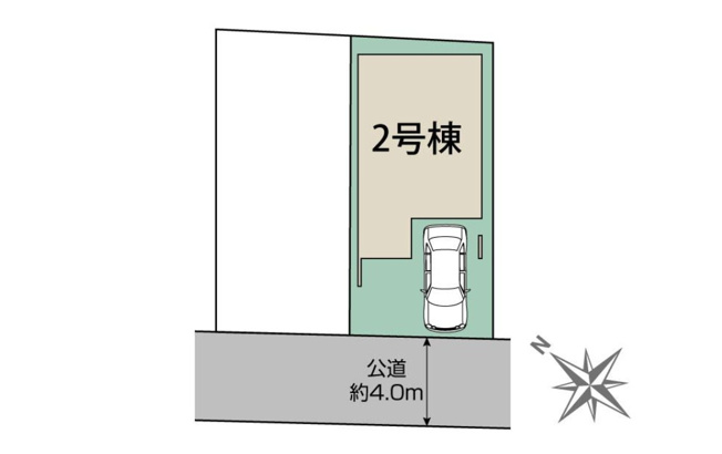 【区画図】 | 三芳町藤久保　新築一戸建住宅　最終1棟（ふじみ野店） | 長期優良住宅（減税+控除）
住宅性能表示（建設+設計）
耐震等級3+制震ダンパー
耐風等級2