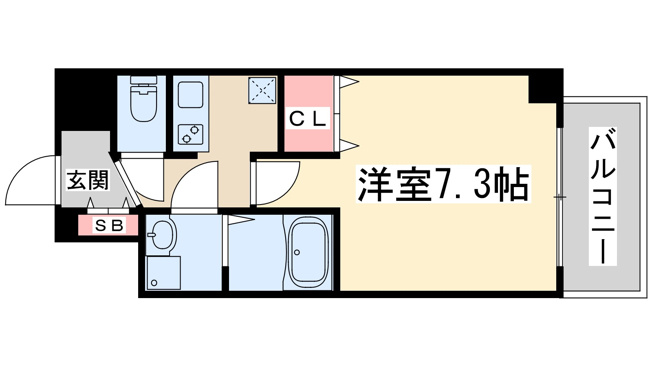 【間取り】 | エスフォート新大阪イースト