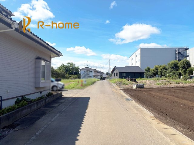 小美玉市堅倉第1　新築戸建て　1号棟の前面道路含む現地写真|周辺環境も併せて案内致します！
ぜひ現地へお越しください♪