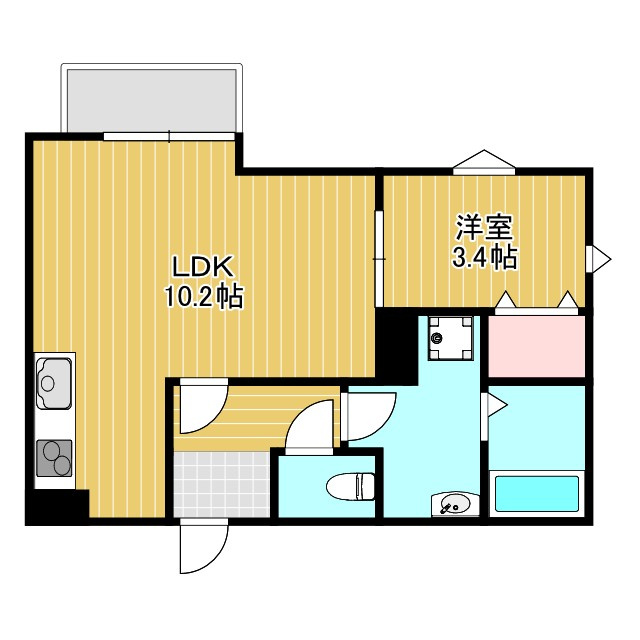 La-Creaリーフィアの間取り