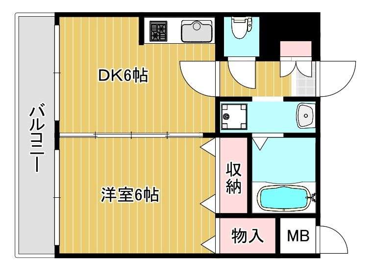 イーストヒルズ和白丘の間取り