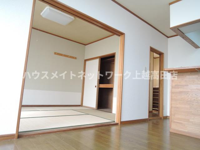 リバティ越後Ａの和室|和室6.0帖（参考同型101号室室内写真）