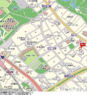 【地図】 | ミリオンガーデン小石川
