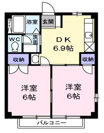【間取り】 | アーバンキャッスル