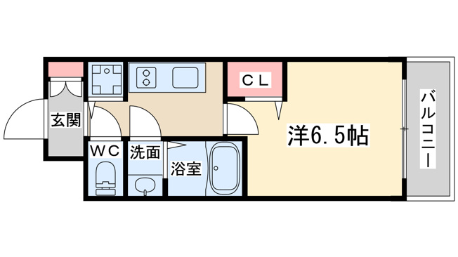 【間取り】 | プレサンス天神橋ラ・デュアル