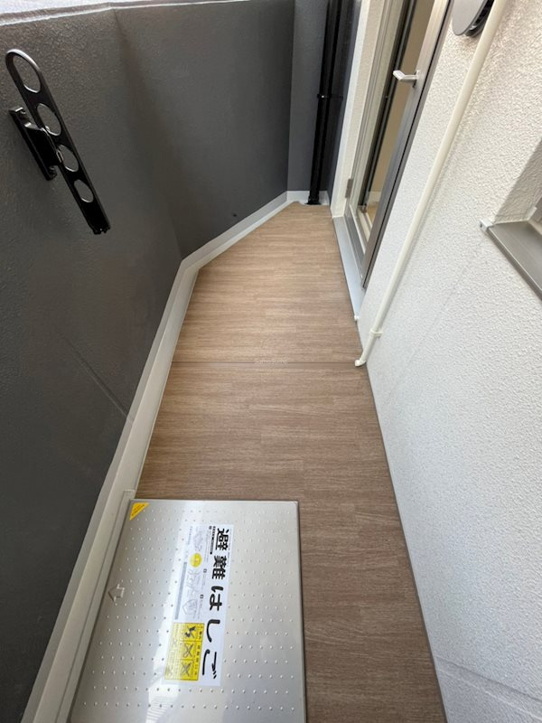 エステムコート堺筋本町のバルコニー
