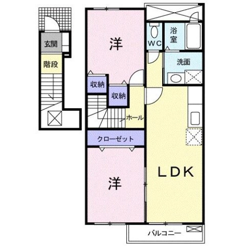 【間取り】 | フォレストウィング・Ｋ