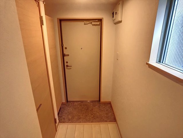 アクアガーデン箱崎の玄関