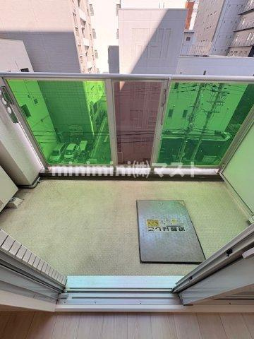 アーデン四ツ橋プライマリーワンのバルコニー|※同マンション別間取り参考写真です