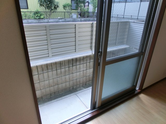 CASA学園町のバルコニー