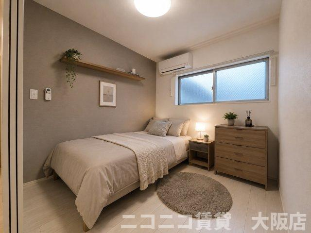大阪市生野区小路東５丁目のアパートの内装|CG画像です。家具家電付きではありません