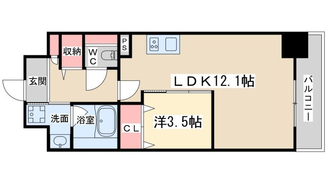 【間取り】 | ハーツ天満橋