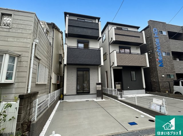 ■尼崎市神田中通　新築一戸建ての外観|お客様に長く安心して住んでいだだける事にこだわった家づくり！住んでからのアフターサービスにもしっかりと取り組んでいます！