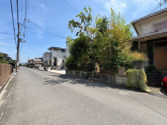【前面道路含む現地写真】 | 土地間口が広くて、開放感にあるお住まいになりますね！
