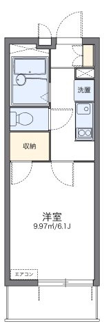 レオパレスマイン金山の間取り