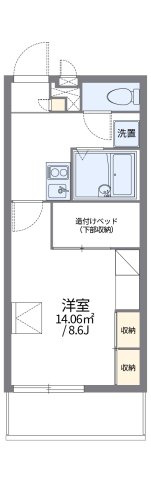 レオパレスフィガロの間取り