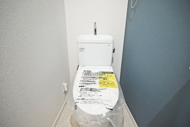 大阪市淀川区田川１丁目新築一戸建て｜3LDK＋駐車1台可のトイレ|温水洗浄便座付きで、毎日快適にお使いいただけます。