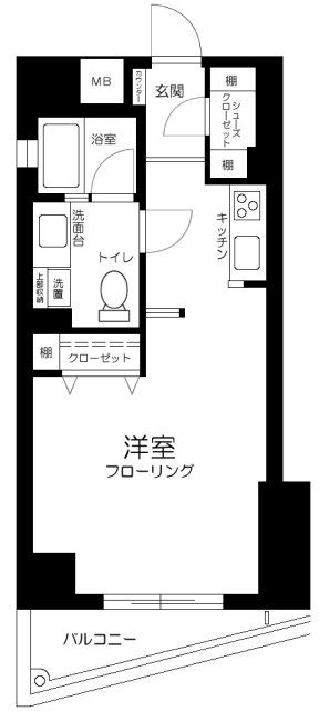 シンシア千駄木の間取り