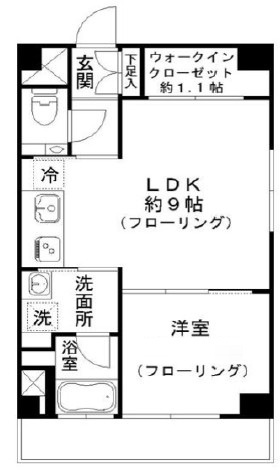 セレーノの間取り|間取りです。